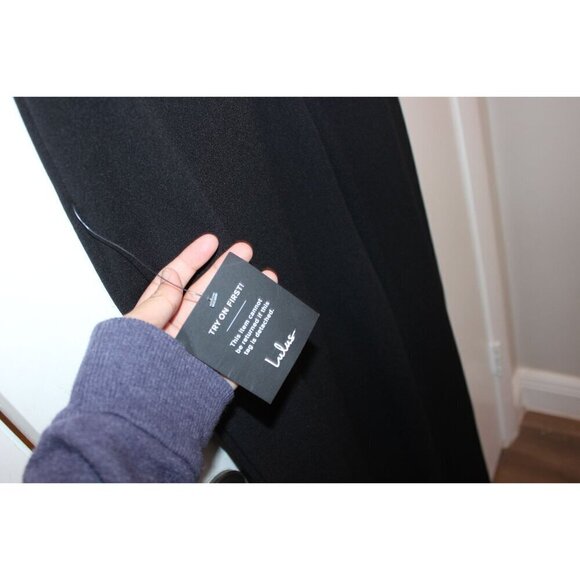 NWT Lulus Womens Black Sleeveless Jumpsuit Size L - Picture 6 of 9